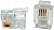 Коннектор Lanmaster (TWT-PL11-4P4C/100) UTP кат.3 RJ11 прозрачный (упак.:100шт)